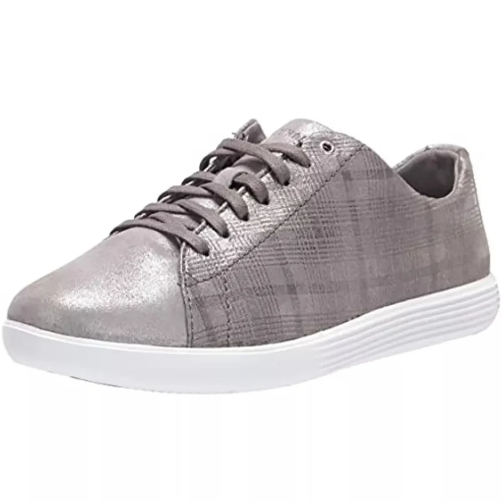 COLE HAAN sz9 Grand Crosscourt Sneaker Magnet Pixie Suede